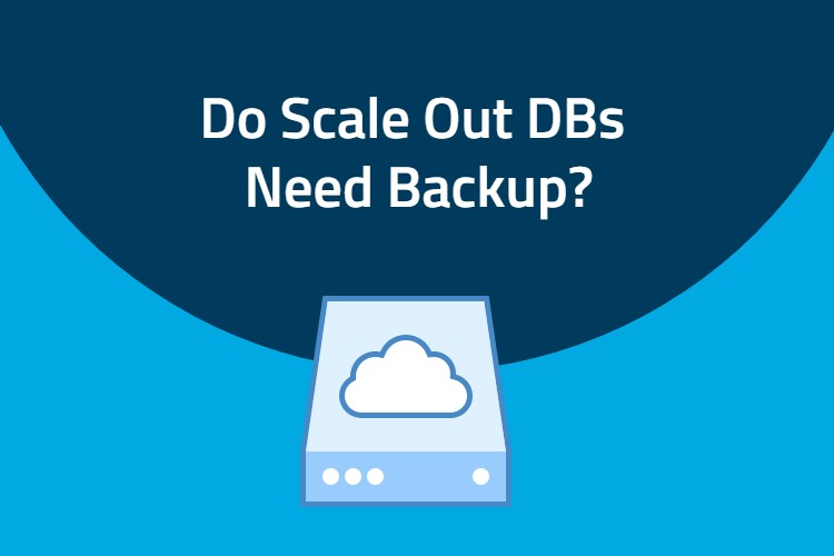 Do scale out databases need to be backed up?