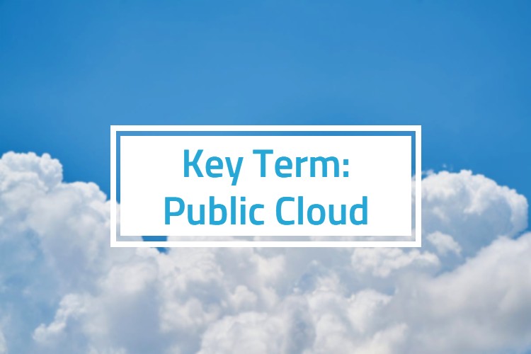 Cloud with key term: public cloud