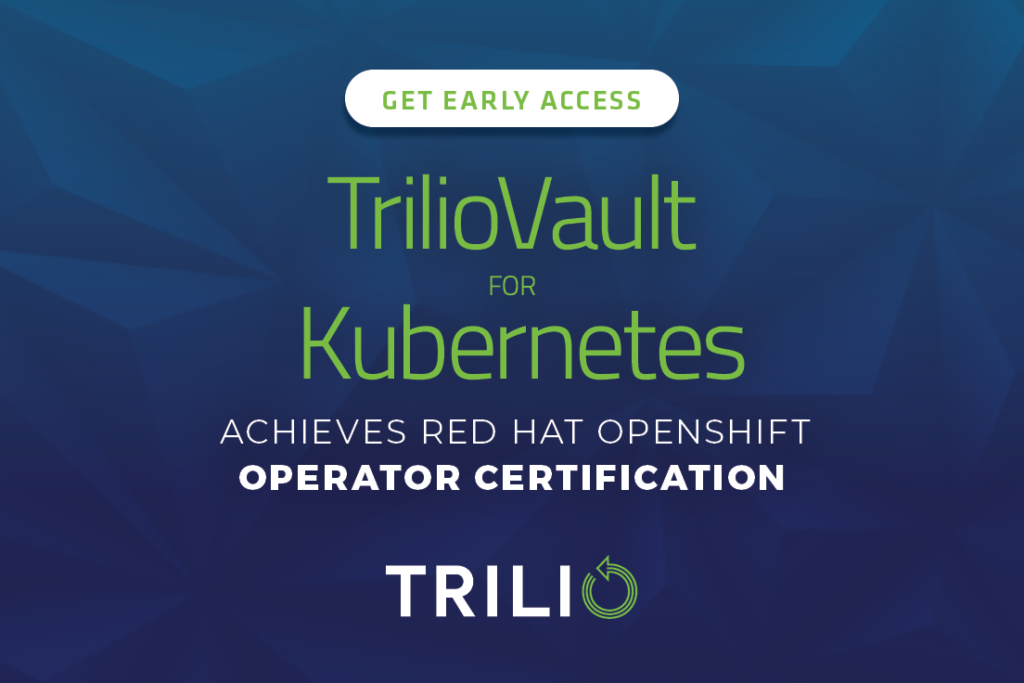 TrilioVault for Kubernetes